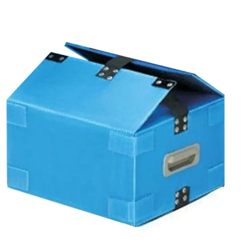 Blue PP Packaging Box