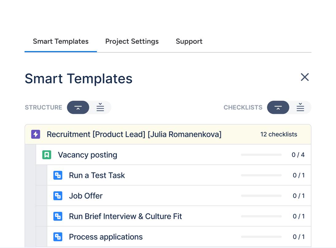 smart templates jira