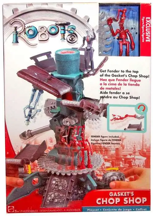 Robots Gasket's Chop Shop Exclusive Playset