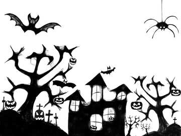 Clipart para o Halloween №40497