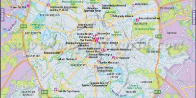 Mapa ng Moscow id