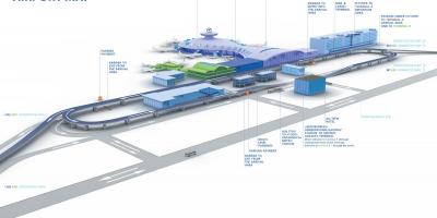 Mapa ng Vnukovo airport