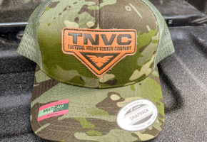 TNVC Multicam Tropic Leather Logo Seal Trucker Hat