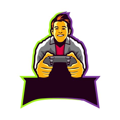 Gamer Mascot Logo 26676807 Png