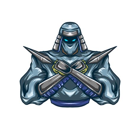 Ninja Gaming Logo Png Transparent Ninja Assassin Game Logo Blue Gray