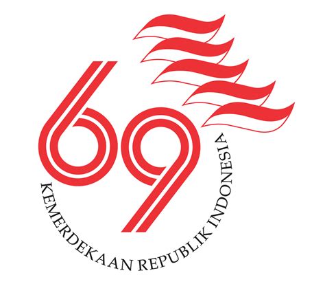 Gambar Logo Hut Ri 69 Vector Gambar Pendaki Gunung Di Rebanas Rebanas