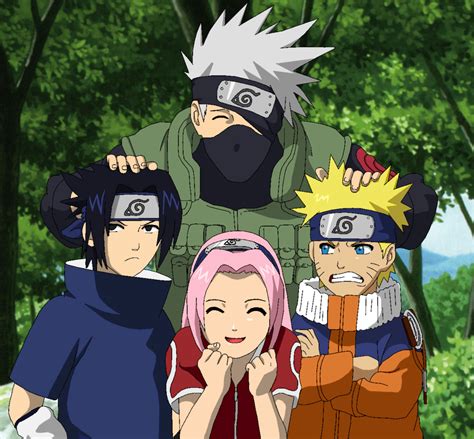 Naruto Team 7 Wallpapers Wallpaper Cave