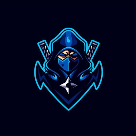 Ninja Esport Gaming Logo Logo Design Art Logo Illustration Design