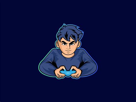 Gaming Avatar Logo Design By Divine Technologies On Dribbble