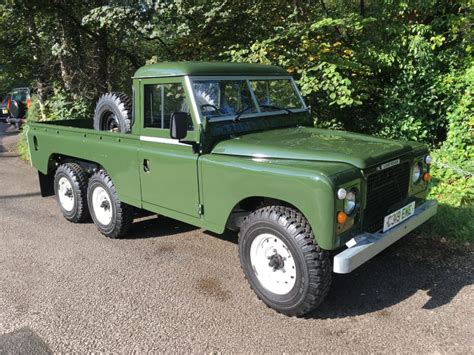 This 1981 Land Rover 6x6 Pickup Truck Is Old School Awesome Autoevolution