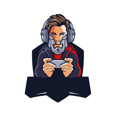 Gamer Mascot Logo 26677237 Png