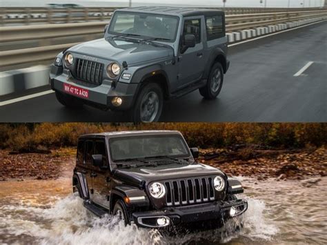 Mahindra Thar 2020 Vs Jeep Wrangler Off Road Prowess Compared Zigwheels