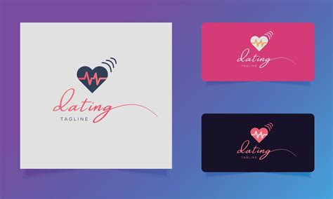 Dating Logo Icon Design For Web And Mobile App 8056781 Vector Art At