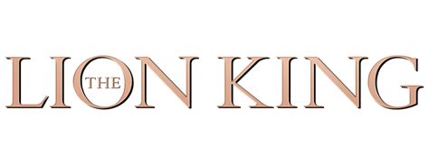 Lion King Logo Png Transparent Image Download Size 800x310px