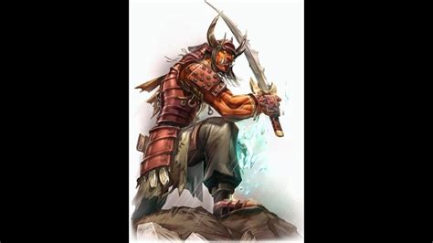 Samurai Half Orc Character Build For 5e Dandd Youtube