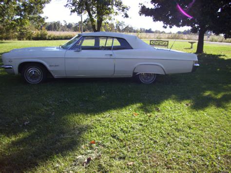 66 Chevy Impala Ss Convertible Classic Chevrolet Impala 1966 For Sale