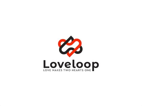 Premium Vector App Dating Logos Vector Love App Logo Love Loop