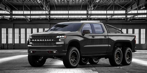 Chevy Silverado Based Hennessey Goliath 6x6 Revealed With 705 Horsepower