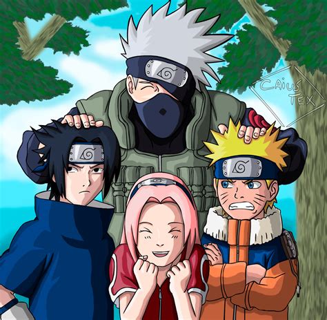 Anime Naruto Team 7 Wallpapers Top Free Anime Naruto Team 7