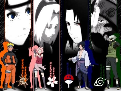 Naruto Team 7 Wallpapers Wallpaper Cave