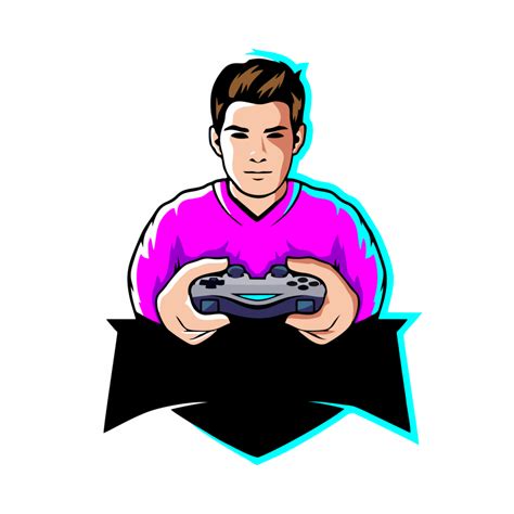 Gamer Mascot Logo 26677208 Png