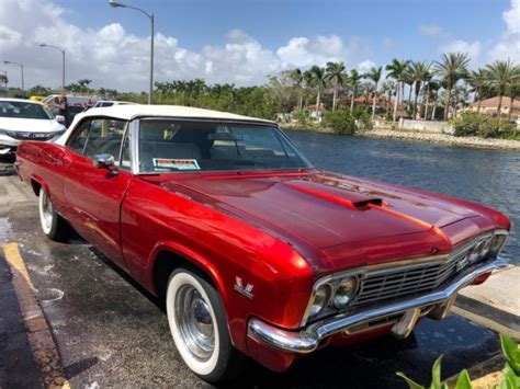 1966 Chevrolet Impala Ss Convertible Classic Antique Hot Rod 66 Chevy