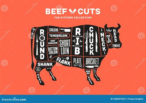 Cuts Of Beef Chart Poster Store Buy Radio Egerton Ac Ke