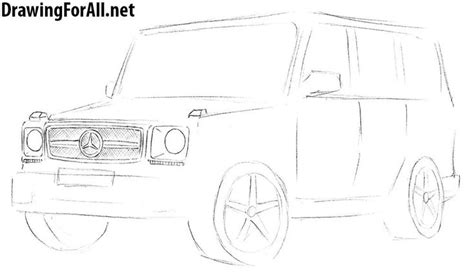 How To Draw A Mercedes Benz G Class Çizim