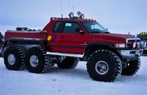 All Terrain 6x6 Dodge Ram In Iceland Trucks Dodge Trucks 6x6 Truck