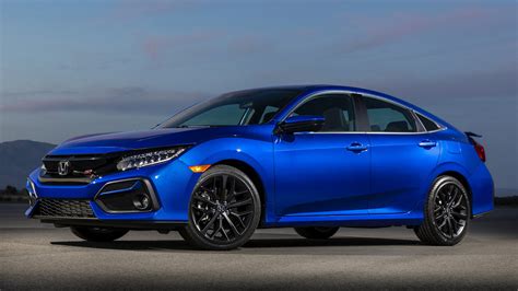 2020 Honda Civic Si Sedan Us Wallpapers And Hd Images Car Pixel