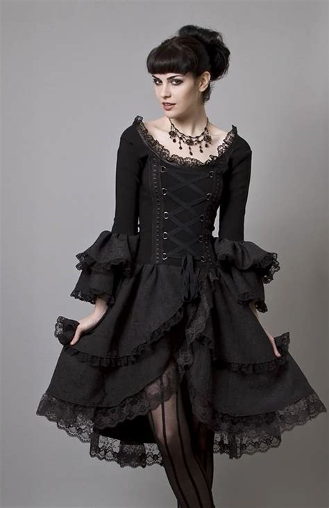 victorian gothic girl with a parasol Costume designer Katherine