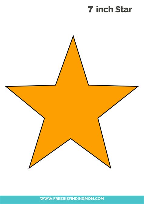 Free Star Template