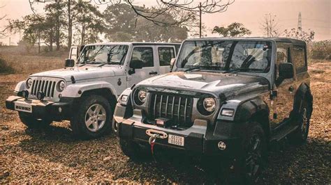 Mahindra Thar Vs Jeep Wrangler Detailed Comparison Spinny