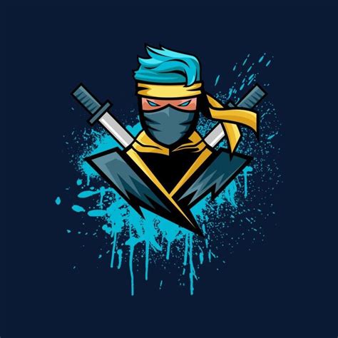 Gamer Blue Ninja Ninjashyper Kids Sweatshirt By Trapmonkie Cloud