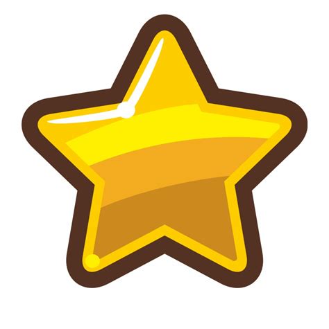 Cartoon Gold Star Icons Png Free And Star Clip Art Library