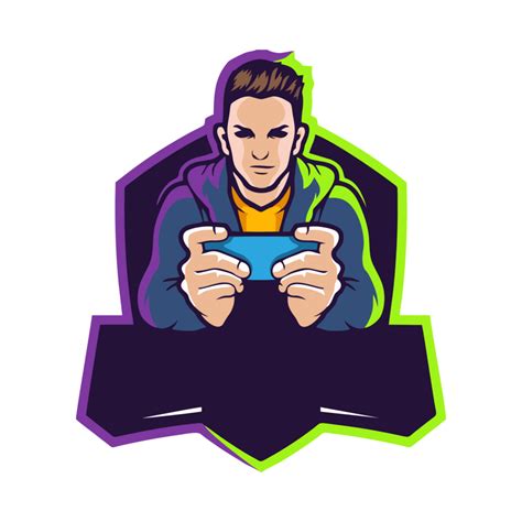 Gamer Mascot Logo 26677196 Png