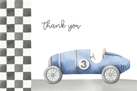 Race Cars Watercolor Clipart Blue Race Car Kids Clipart Etsy