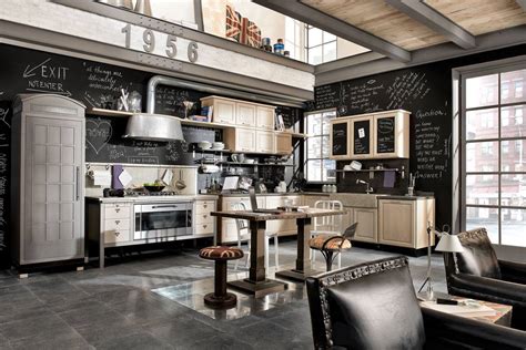 Vintage And Industrial Style Kitchens By Marchi Cucine Adorable