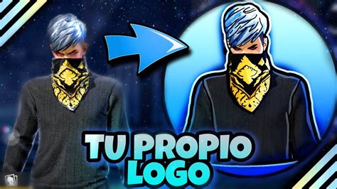 COMO HACER MI LOGO DE FREE FIRE YouTube