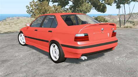 Bmw M3 Sedan E36 1997 V118 Pour Beamng Drive