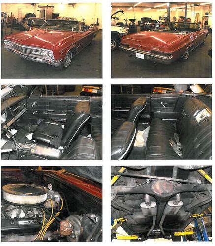 Sell Used 1966 Chevrolet Impala Ss Convertible Regal Redwhite Top In