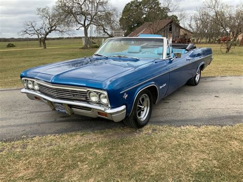 1966 Chevrolet Impala Ss Convertible Sold Motorious