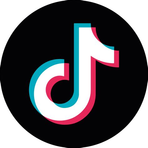 Round Tiktok Logo Transparent Circle Tiktok Logo Pnggrid