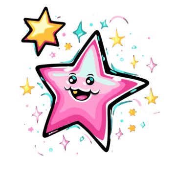 Shooting Star Clipart Cartoon Star Cartoon Star Cartoon Vector Illustration Illustration