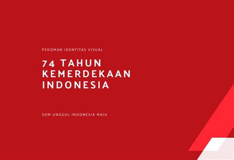 Makna Dan Logo Resmi Hut Ri Ke 74 2019 Png