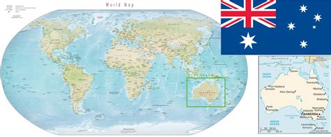 World Map Near Australia Topographic Map Of Usa With States