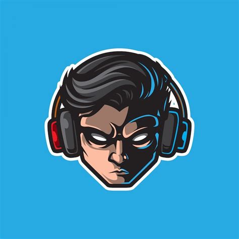 Premium Vector Gamer Mascot Logo Gaming Badge