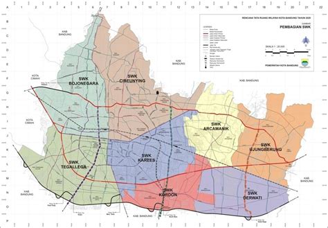 Peta Administrasi Kota Bandung