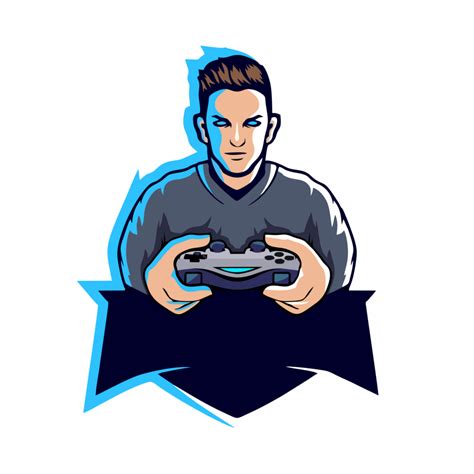 Gamer Mascot Logo 26677197 Png