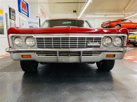 Chevrolet Impala Red With 78335 Miles For Sale Classic Chevrolet